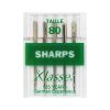 Aiguilles pour machine microtex sharps assorties