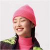 Kit tricot bonnet fluo adulte - Rico design