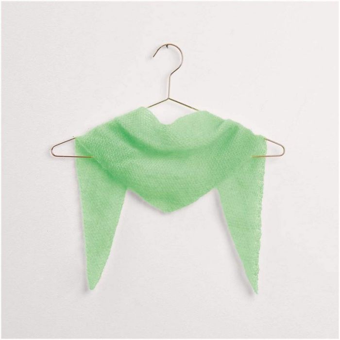 Kit tricot petit châle triangulaire mohair - Rico design