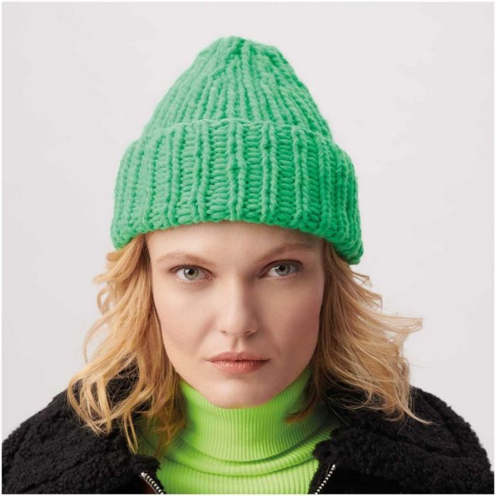 Kit tricot bonnet épais adulte - Rico design