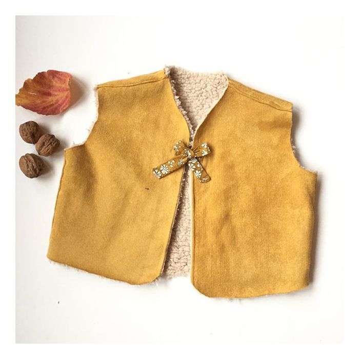 Kit couture Gilet de Berger Goya suédine