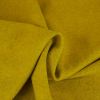 Tissu flanelle laine haute couture - vert anis x 10 cm