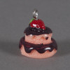Breloque layer cake nappé chocolat x1