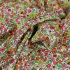 Tissu viscose stretch fleurs et fruits haute couture - multicolore x 10 cm