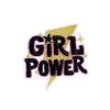 Ecusson thermocollant Girl Power