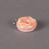 Breloque Donuts étoile - rose x1