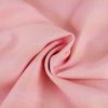Tissu viscose lin lavé uni - rose x 10 cm