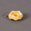 Breloque Donuts étoile - jaune x1