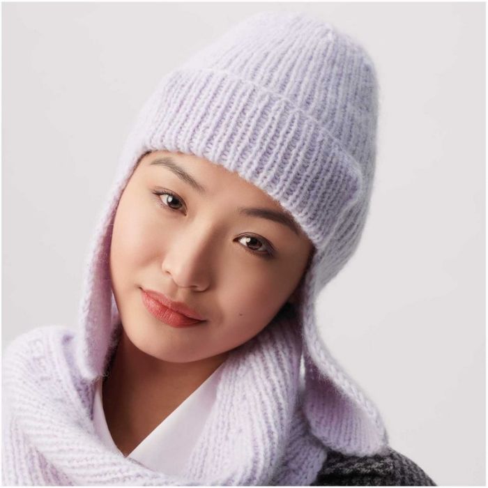 Kit tricot bonnet moelleux - Rico design