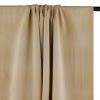 Tissu popeline viscose bambou uni - beige x 10 cm