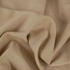 Tissu popeline viscose bambou uni - beige x 10 cm