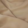 Tissu popeline viscose bambou uni - beige x 10 cm