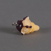 Breloque cornet de glace nappé x1