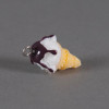 Breloque cornet de glace nappé x1