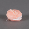 Breloque Macaron à la crème - rose x1
