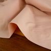 Tissu popeline coton - rose saumon x 10 cm