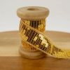 Galon sequins paillettes 24 mm x 10 cm