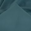 Tissu crêpe stretch polyester uni - bleu de gris x 10 cm