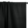 Tissu jersey maille chiné - noir x 10 cm
