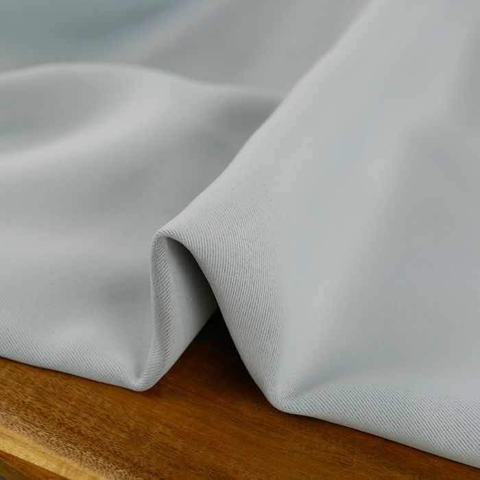 Tissu doublure occultant rideaux - gris clair x 10 cm