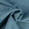 Tissu suédine envers fausse fourrure - bleu de gris x 10 cm