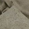 Tissu lainage tweed chevrons haute couture - beige x 10 cm