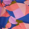 Tissu popeline coton Multi Shapes blush - Nérida Hansen x 10 cm