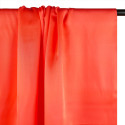 Tissu satin viscose uni - corail x 10 cm