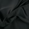 Tissu satin viscose uni - noir x 10 cm