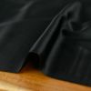 Tissu satin viscose uni - noir x 10 cm