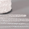 Chaîne maille jaseron 2,5mm de diamètre argent (x1m)