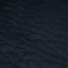 Tissu matelassé doudoune torsades - bleu marine x 10 cm