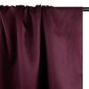 Tissu doublure satin pongé de luxe - bordeaux x 10 cm
