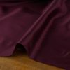 Tissu doublure satin pongé de luxe - bordeaux x 10 cm
