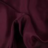 Tissu doublure satin pongé de luxe - bordeaux x 10 cm