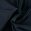 Tissu doublure satin pongé de luxe - bleu marine x 10 cm