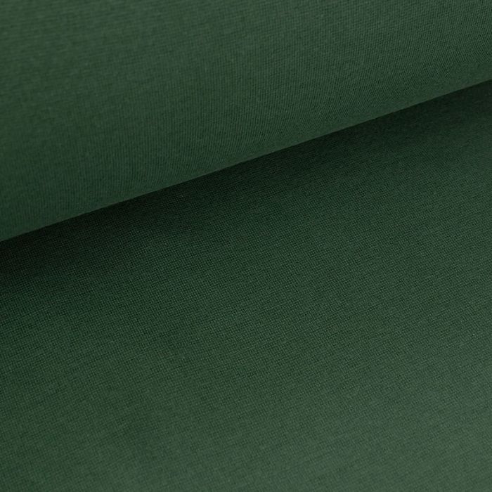 Bord-côte tubulaire uni oeko-tex - kaki x 10 cm
