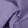 Tissu ramie Linen look - lilas x 10cm