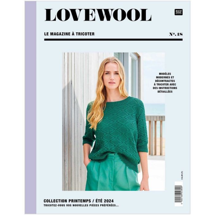 Lovewool n°18 printemps-été 2024 - Rico Design