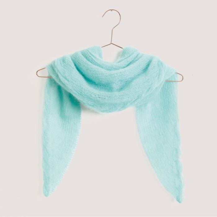 Kit tricot châle 04 en mohair - Rico design