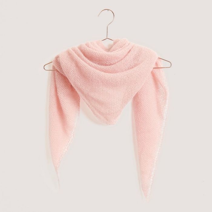 Kit tricot châle 07 en mohair paillettes - Rico design