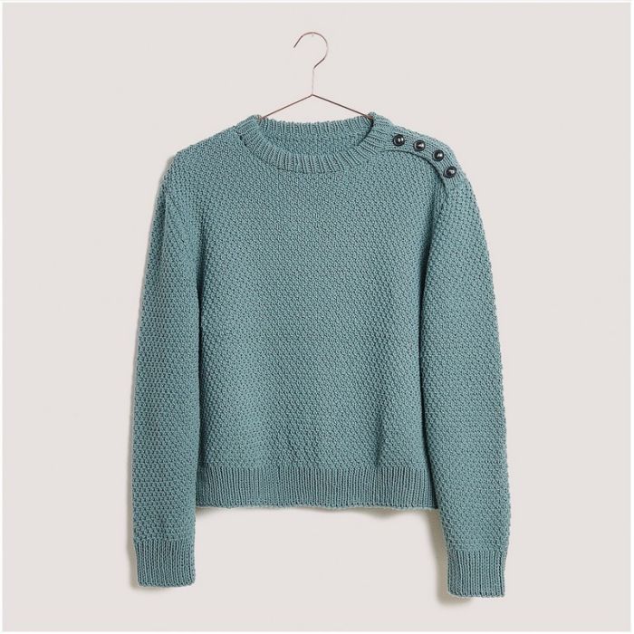 Kit tricot pull coton bio - Rico design