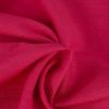 Tissu ramie Linen look - rose fuchsia x 10cm
