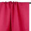Tissu ramie Linen look - rose fuchsia x 10cm