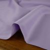 Tissu satin coton uni oeko-tex - lilas x 10 cm