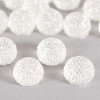 Cabochon boule à brillants 14mm cristal x1
