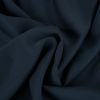 Tissu sergé de viscose uni - bleu indigo x 10 cm