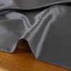 Tissu doublure satin pongé de luxe - gris x 10 cm