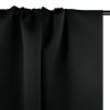 Tissu doublure occultant rideaux - noir x 10 cm