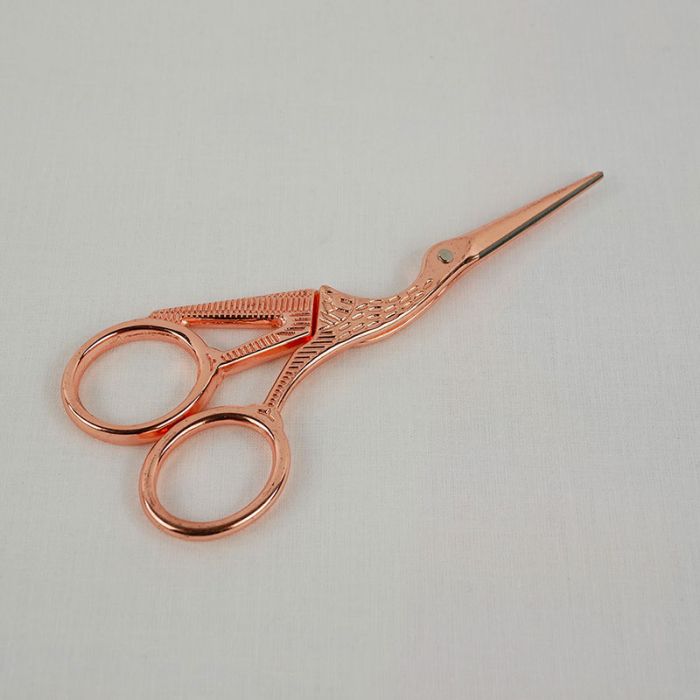 Ciseaux à broder cigogne